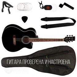 Acoustic MR Folk C BK SET