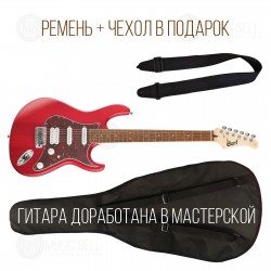 CORT G110-OPBC + ЧЕХОЛ + РЕМЕНЬ + ДОРАБОТКА В МАСТЕРСКОЙ