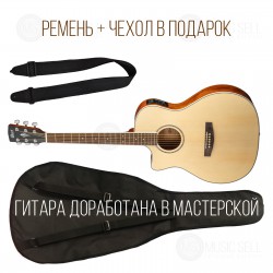 CORT LEFT GA-MEDX-LH-OP + ЧЕХОЛ + РЕМЕНЬ + ДОРАБОТКА В МАСТЕРСКОЙ