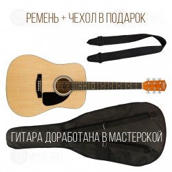 FENDER SQUIER+ ЧЕХОЛ + РЕМЕНЬ + ДОРАБОТКА В МАСТЕРСКОЙ