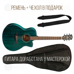 KEPMA TRANSACOUSTIC + ЧЕХОЛ + РЕМЕНЬ + ДОРАБОТКА В МАСТЕРСКОЙ