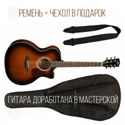 KEPMA TRANSACOUSTIC + ЧЕХОЛ + РЕМЕНЬ + ДОРАБОТКА В МАСТЕРСКОЙ