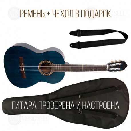VALENCIA TRANSACOUSTIC + ЧЕХОЛ + РЕМЕНЬ + ДОРАБОТКА В МАСТЕРСКОЙ