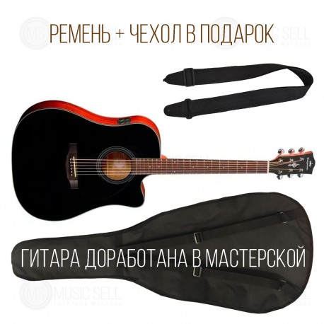 KEPMA TRANSACOUSTIC + ЧЕХОЛ + РЕМЕНЬ + ДОРАБОТКА В МАСТЕРСКОЙ