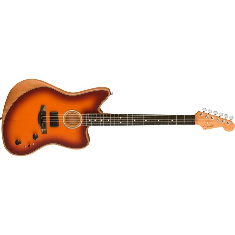 Fender American Acoustasonic® Jazzmaster® Tobacco Sunburst